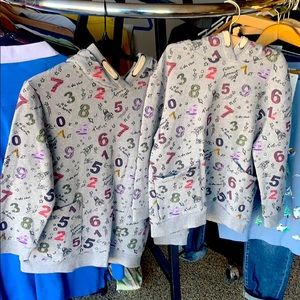 Hoodie Sweatshirt size 6 and size 10 boys or girl